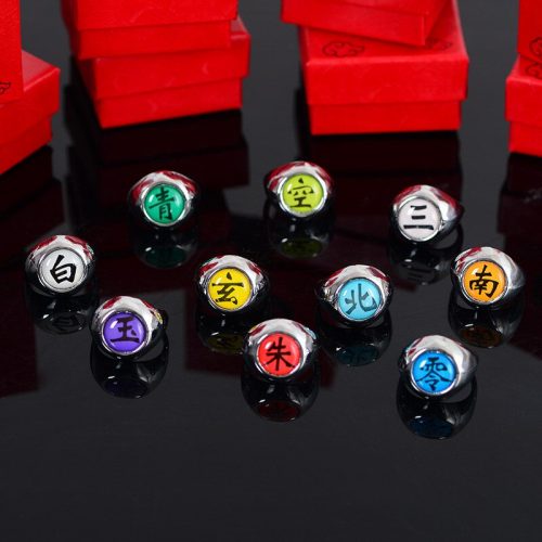 Anillo De Los Miembro De Akatsuki Naruto - Universo En Línea