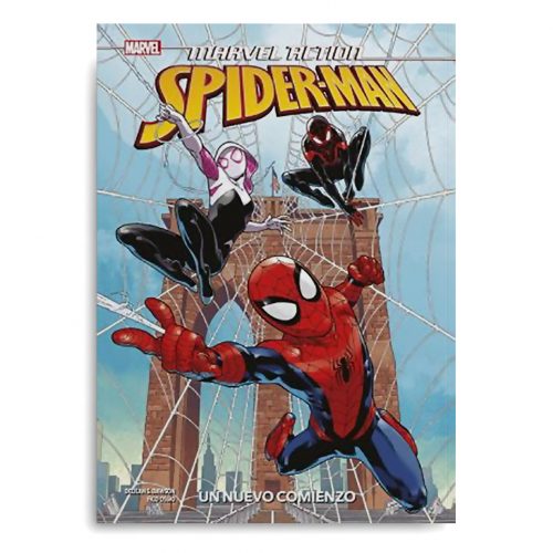 Comic Spiderman, Miles Morales y Gwen -Nuevo Comienzo Marvel - Redsale