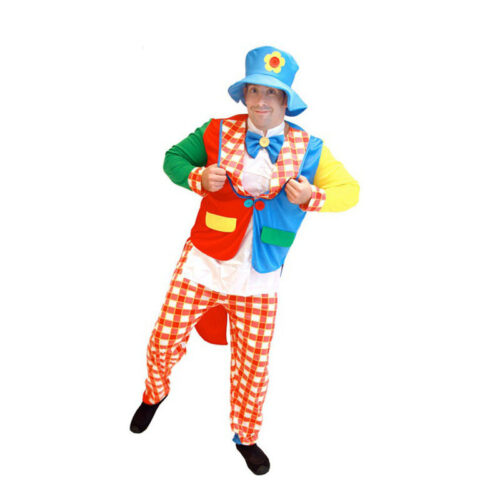 Disfraz Cosplay Payaso Bufon Adulto