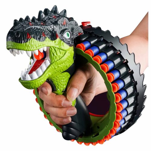 Juguete Lanzador Dardos Dinosaurio para niños