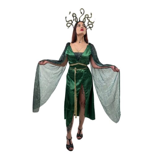 Disfraz Cosplay Medusa  Mitologia Griega Gorgona