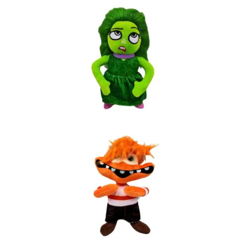 Set 2 Peluche Intensamente Desagrado y Ansiedad