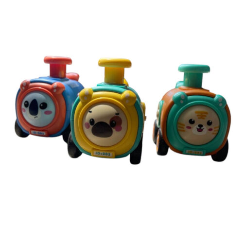 Juguete Set 3 Trenes Bebés Animales Interactivo