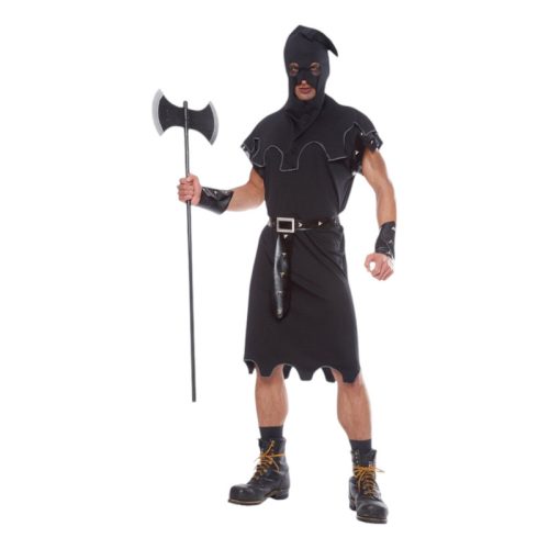 Cosplay Disfraz Verdugo Traje y Mascara
