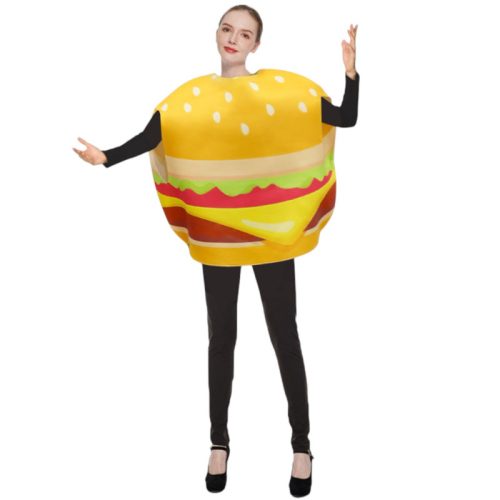 Disfraz Cosplay Hamburgesa Adulto