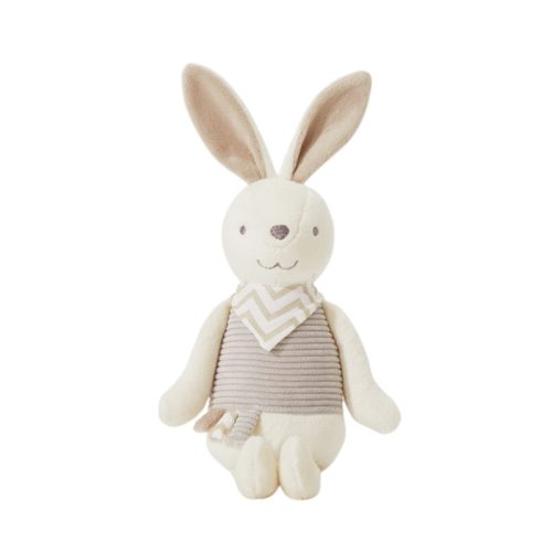 Peluche Conejo Blanco Para Bebés 26 CM