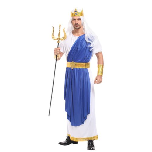 Disfraz Cosplay Poseion Dios del Mar Griego