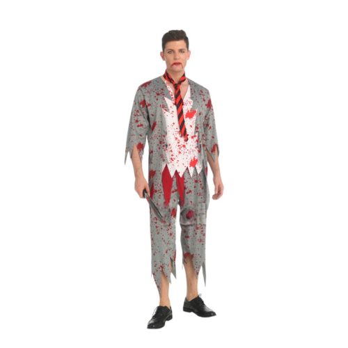 Disfraz Cosplay Zombie Adulto Escolar