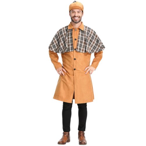 Disfraz Cosplay Detective Clasico Adulto
