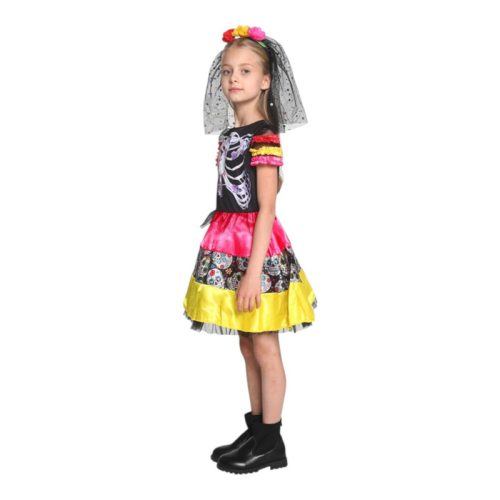 Disfraz Infantil Catrina Esqueleto
