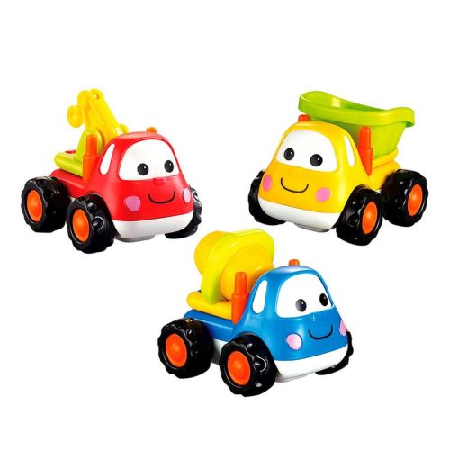 Set 3 Camiones de Juguetes Para Bebes Truck Kids'N Play